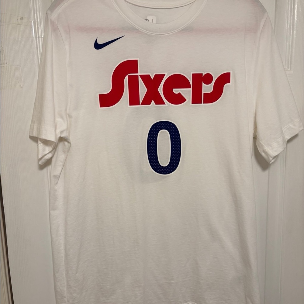Philadelphia 76ers Maxey Nike shirt NWOT